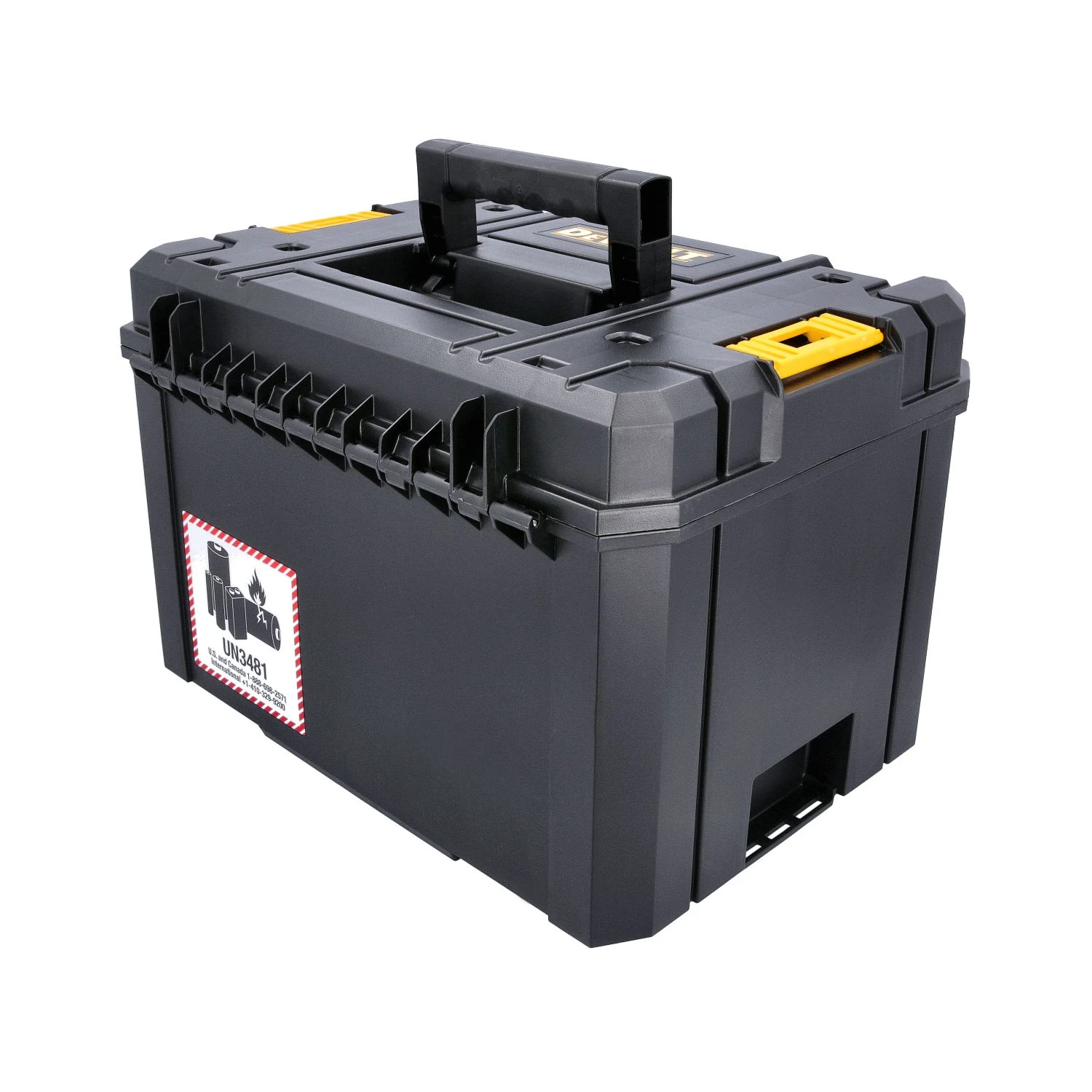 DeWalt DWST1-71195 T-Stak VI Deep Tool Storage Box 23 Litres Without Tote Tray 4 DeWalt DWST1-71195 T-Stak VI Deep Tool Storage Box 23 Litres Without Tote Tray - Image 4