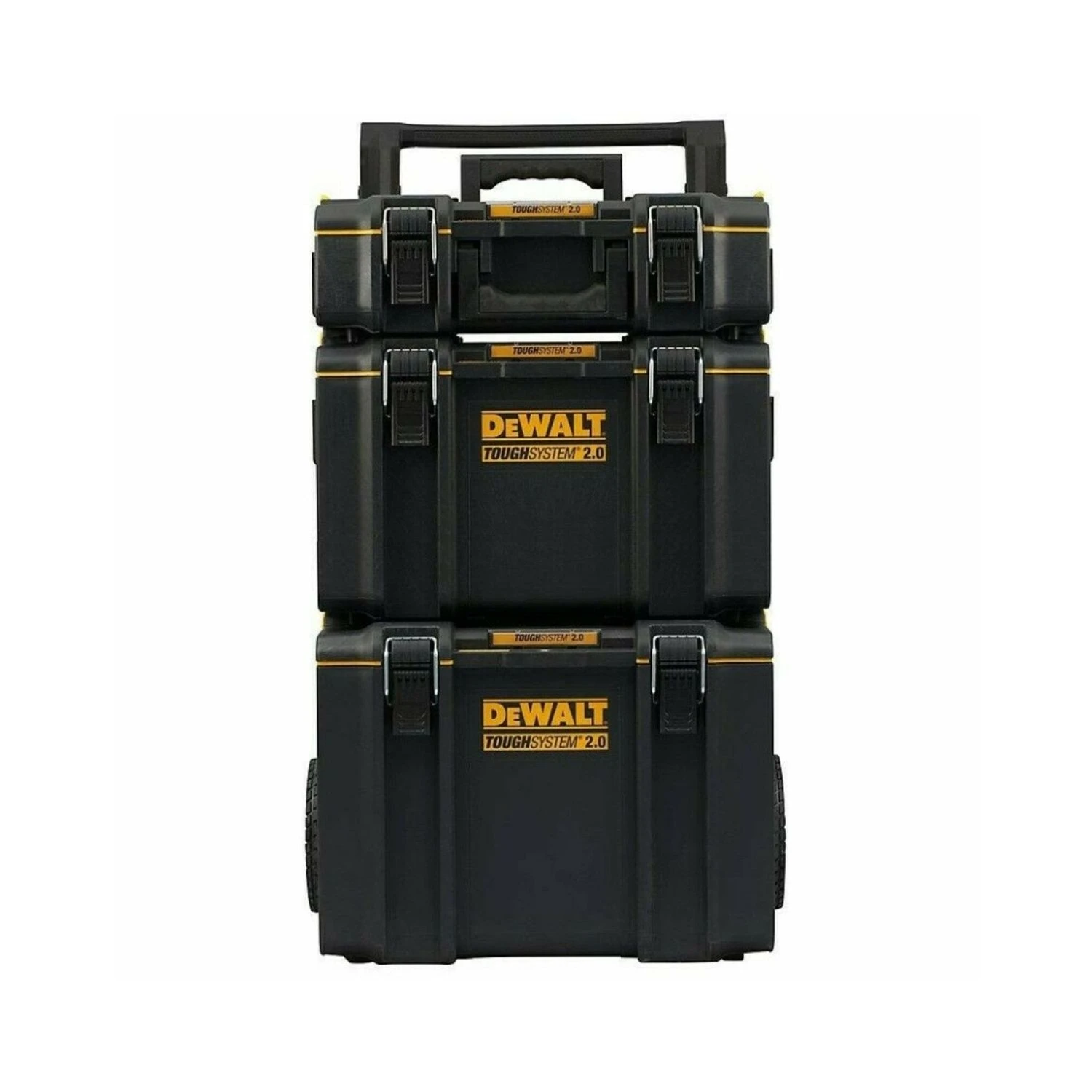 Dewalt DWST83526-1 Toughsystem 2.0 Rolling Stackable Tool Box Tower 2 Dewalt DWST83526-1 Toughsystem 2.0 Rolling Stackable Tool Box Tower - Image 2
