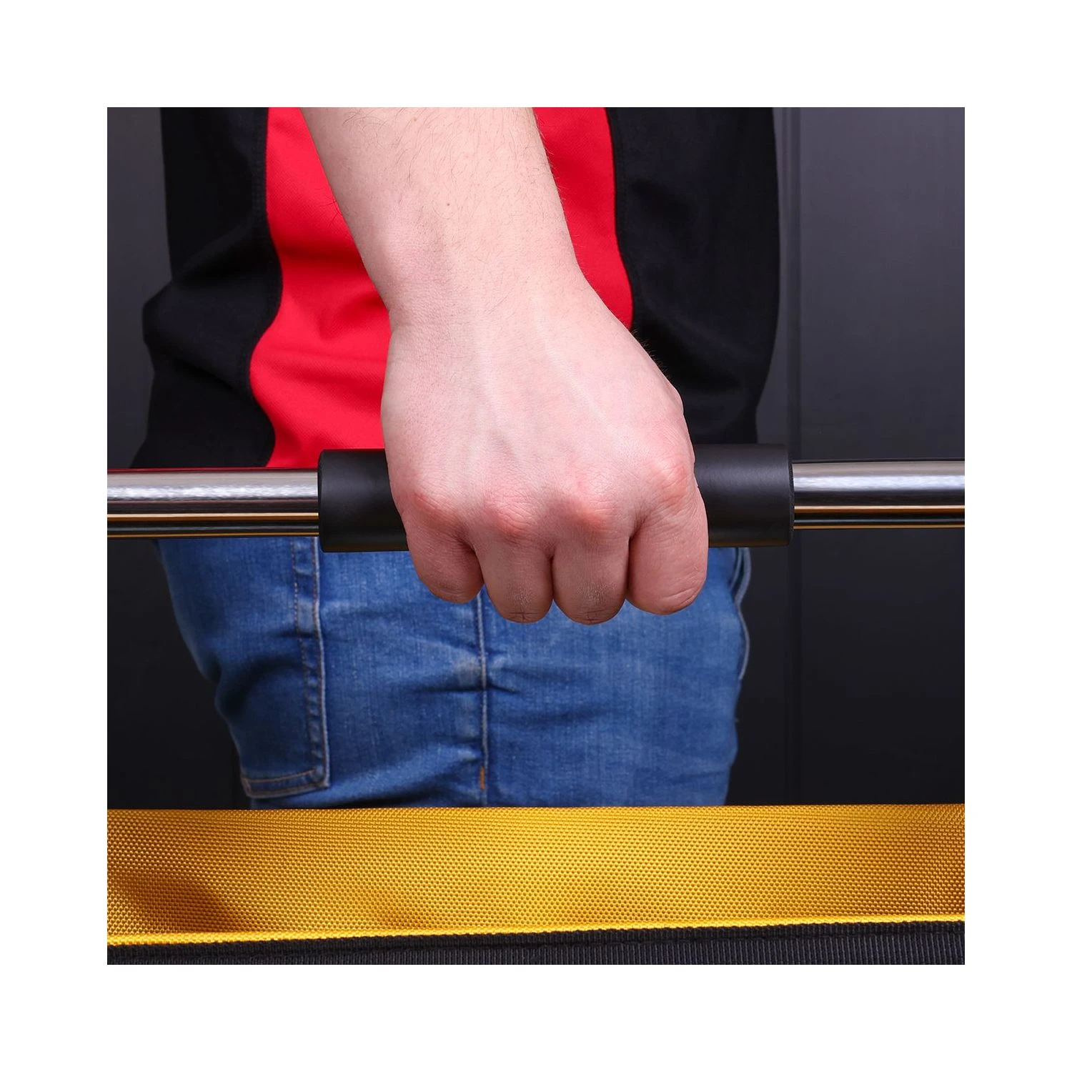 TOUGH MASTER® Open Tote Tool Bag Steel Handle 8 Pockets Hard Base With Shoulder Strap - 18 Inches (TM-TB18) 5 TOUGH MASTER® Open Tote Tool Bag Steel Handle 8 Pockets Hard Base With Shoulder Strap - 18 Inches (TM-TB18) - Image 5