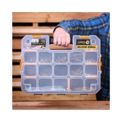 TOUGH MASTER® 17” Organizer Light Stackable / Small Parts Carry Case 13 TOUGH MASTER® 17” Organizer Light Stackable / Small Parts Carry Case -Chisel Pack Sales Store fa00ae74ccf43ad89a81eb1334152b90