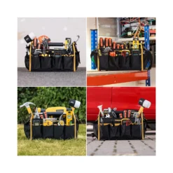 TOUGH MASTER 16" Technicians Tote Carry Bag -Chisel Pack Sales Store fa0b7c53c27c4344bd66318cb85dd88d