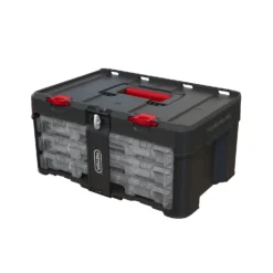 Keter KETSNR3ORG Stack N Roll 3-Set Organiser Box