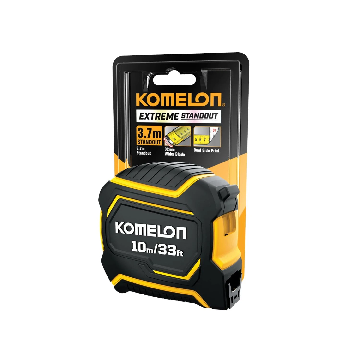 Komelon PWB102E Extreme Stand-Out Pocket Tape Measure 10m/33ft - Width 32mm 3 Komelon PWB102E Extreme Stand-Out Pocket Tape Measure 10m/33ft - Width 32mm - Image 3