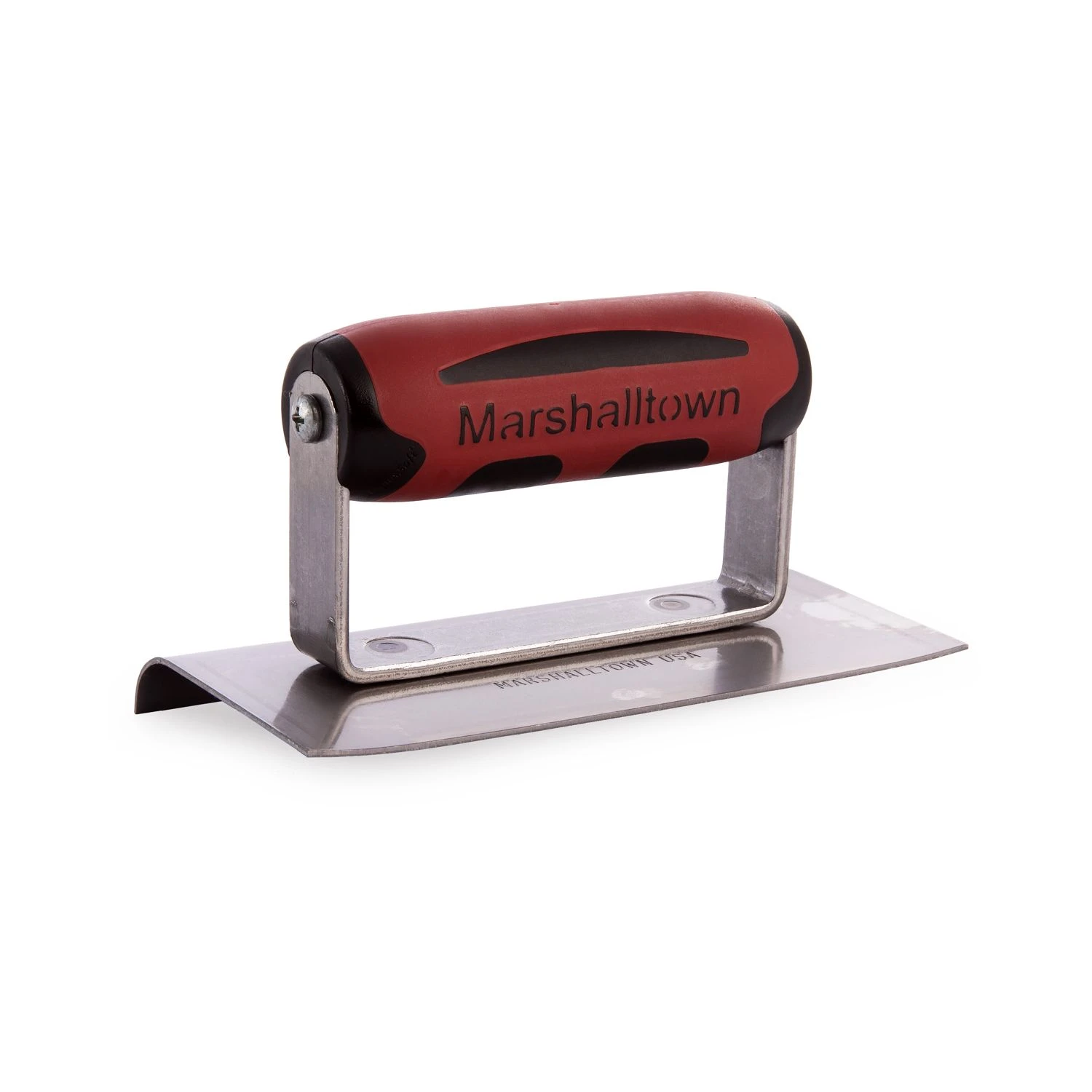 Marshalltown M136D Cement Edger Curved End With DuraSoft Handle - 6 X 3in 2 Marshalltown M136D Cement Edger Curved End With DuraSoft Handle - 6 X 3in - Image 2
