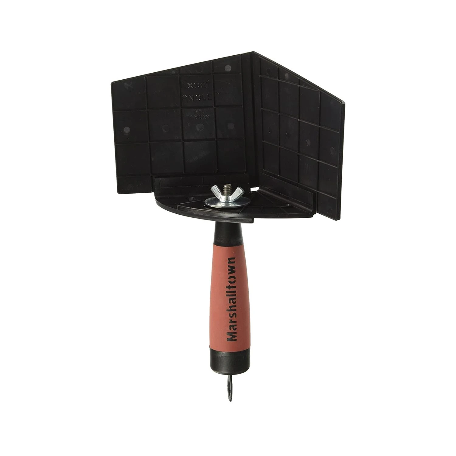 Marshalltown MEA917 Exact Angle Inside Corner Trowel With DuraSoft Handle - 4 X 4in 2 Marshalltown MEA917 Exact Angle Inside Corner Trowel With DuraSoft Handle - 4 X 4in - Image 2