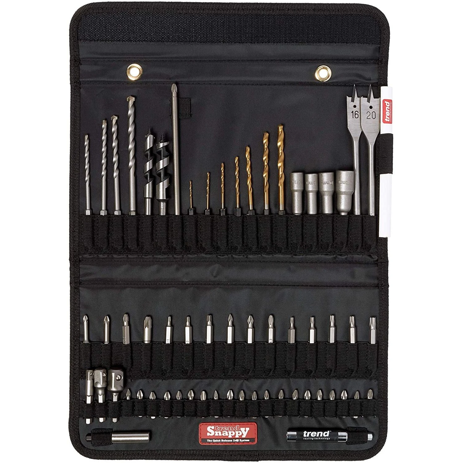 Trend Snappy Tool Holder 60 Piece Imperial Driver 1 Trend Snappy Tool Holder 60 Piece Imperial Driver