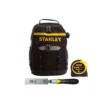 Stanley 1-72-335 Tool Bag Backpack With Fatmax Armor Metric 5m Tape Measure & Mini Flush Cut Pull Saw