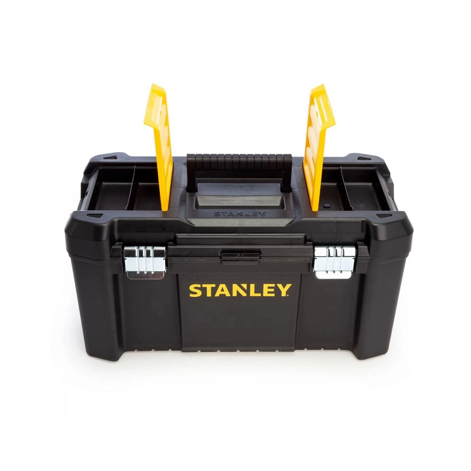 Stanley STA175521 50cm/19" Toolbox With Metal Latches Tote Tray & Lid Organiser 3 Stanley STA175521 50cm/19" Toolbox With Metal Latches Tote Tray & Lid Organiser - Image 3
