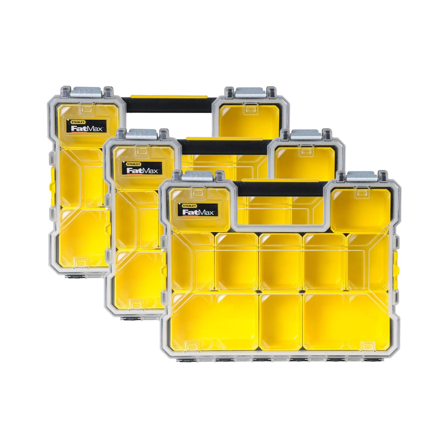 Stanley STA197518 FatMax Deep Waterproof Pro Organiser Pack Of 3 1 Stanley STA197518 FatMax Deep Waterproof Pro Organiser Pack Of 3