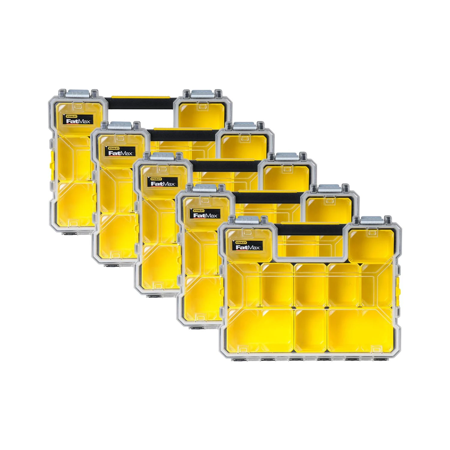 Stanley STA197518 FatMax Deep Pro Organiser Pack Of 5 1 Stanley STA197518 FatMax Deep Pro Organiser Pack Of 5