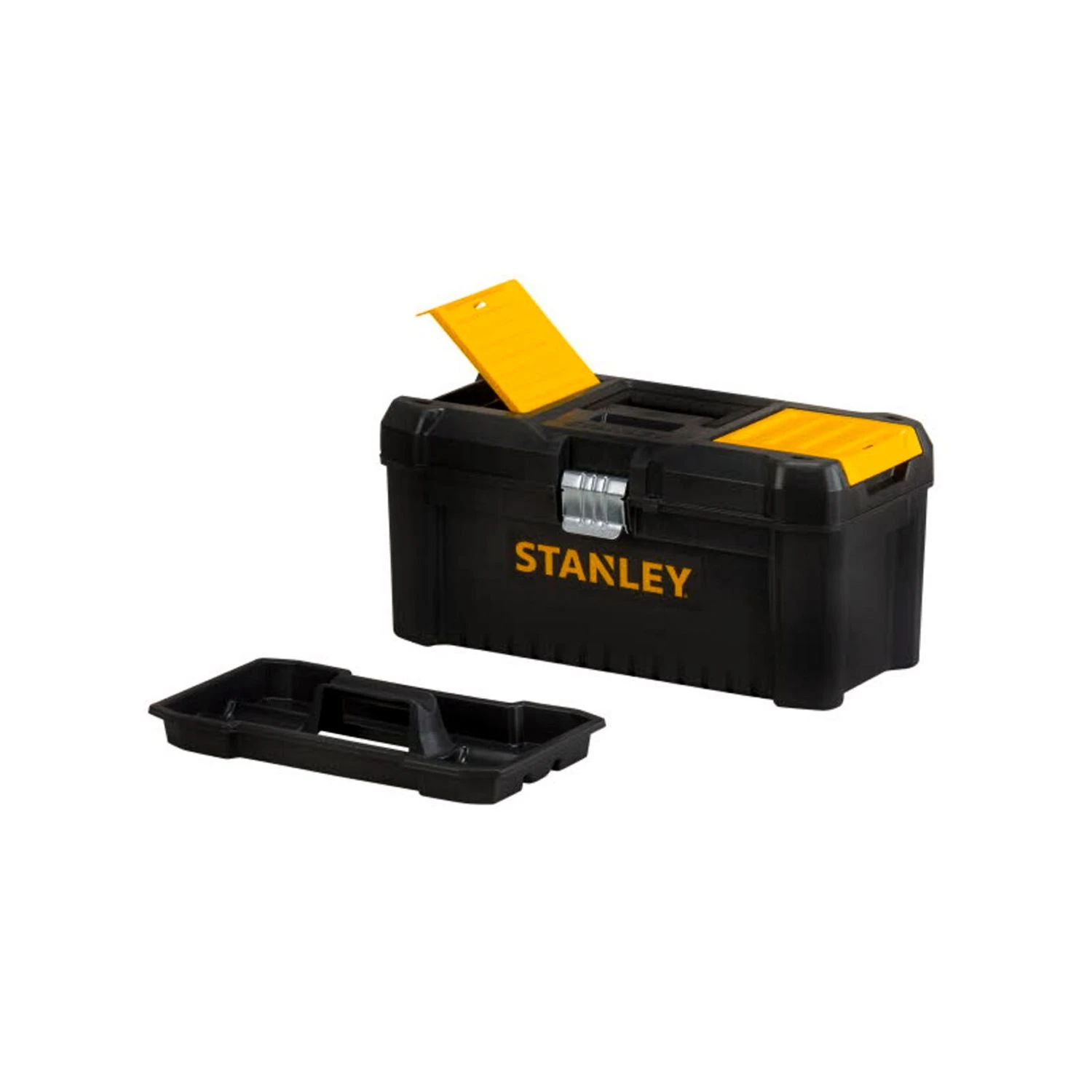 Stanley STA175518 16 Inch Basic Toolbox With Organiser Top - STST1-75518 2 Stanley STA175518 16 Inch Basic Toolbox With Organiser Top - STST1-75518 - Image 2