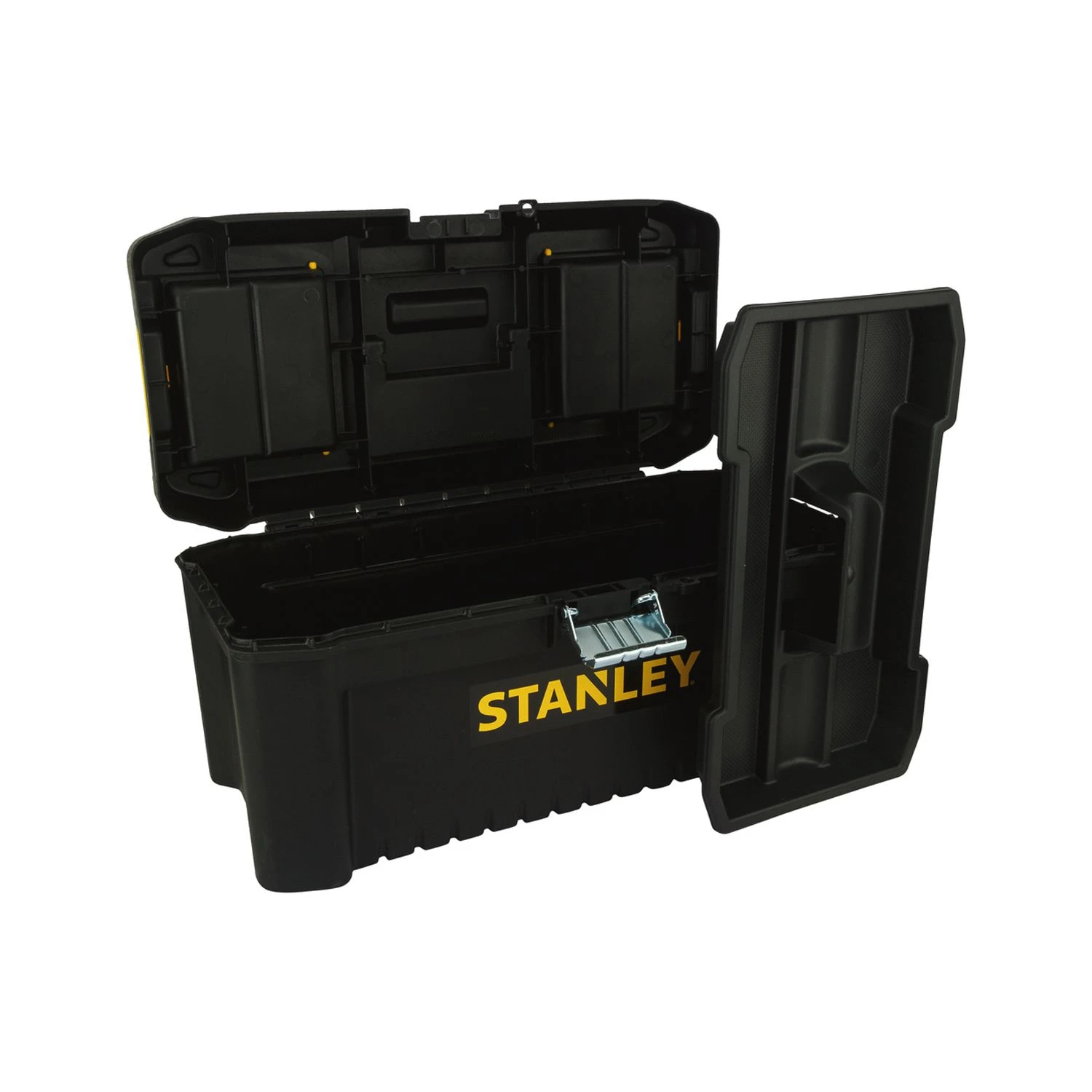 Stanley STA175518 16 Inch Basic Toolbox With Organiser Top - STST1-75518 4 Stanley STA175518 16 Inch Basic Toolbox With Organiser Top - STST1-75518 - Image 4