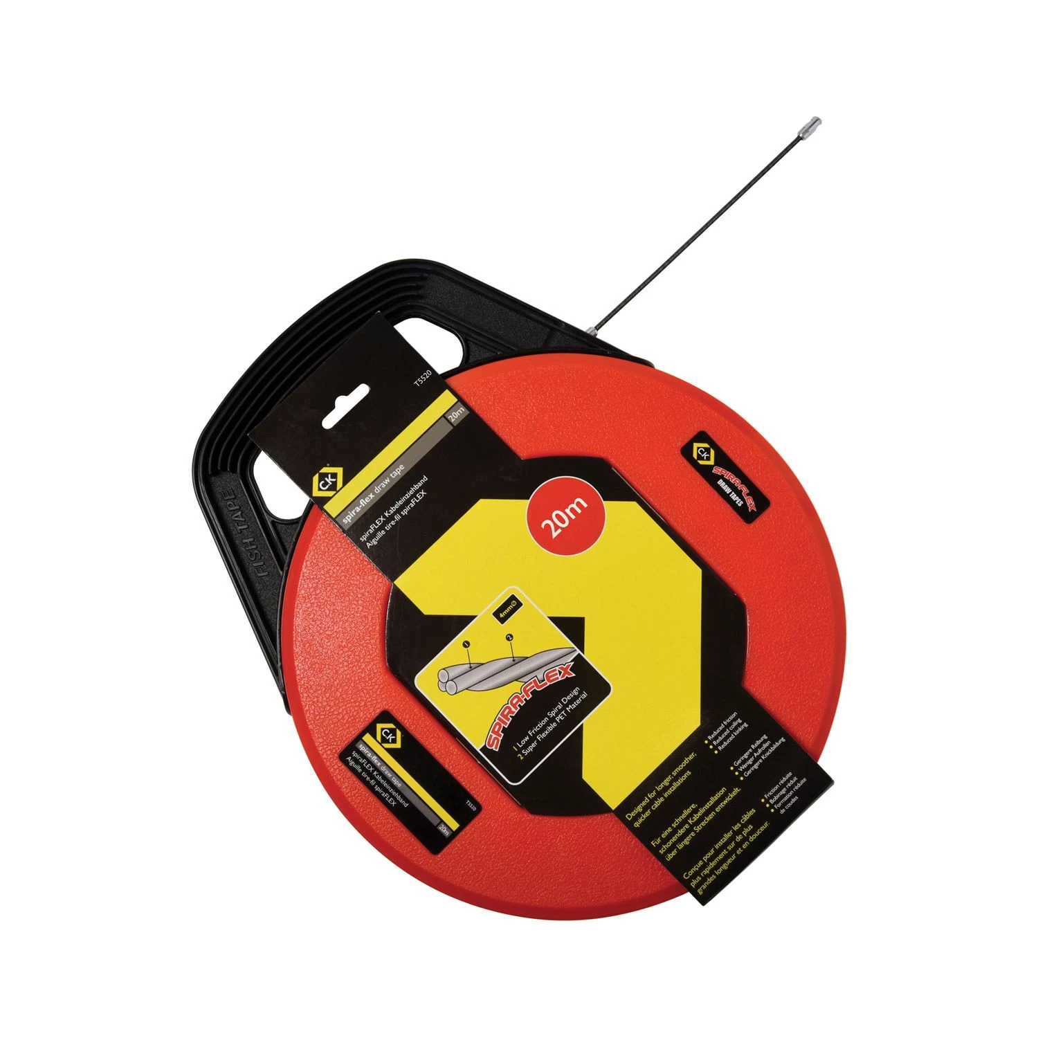 CK T5520 SpiraFLEX Draw Tape 20m 1 CK T5520 SpiraFLEX Draw Tape 20m
