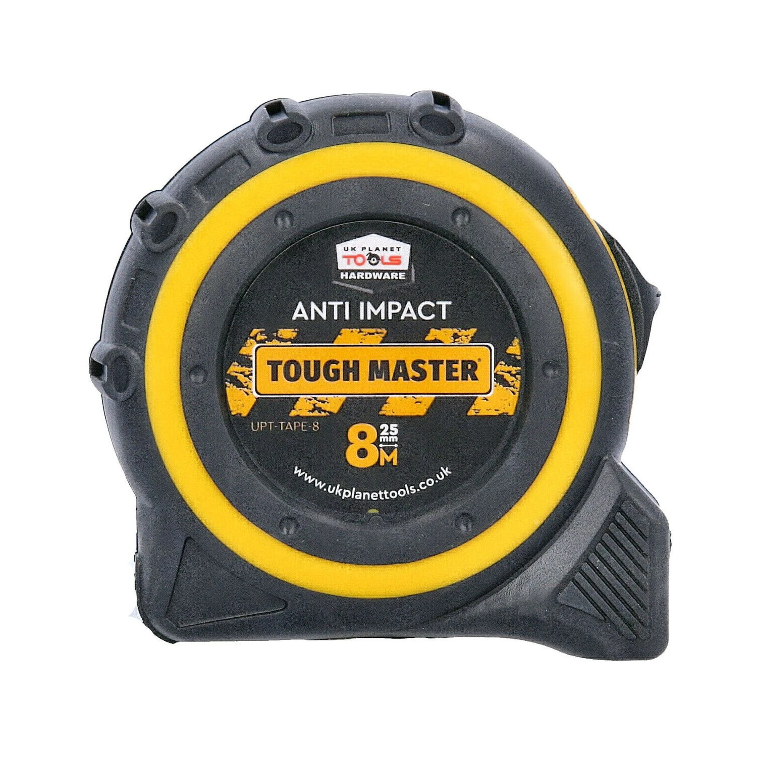 TOUGH MASTER 8m/26ft Metric/Imperial Tape Measure 25mm Wide Pack Of 6 2 TOUGH MASTER 8m/26ft Metric/Imperial Tape Measure 25mm Wide Pack Of 6 - Image 2