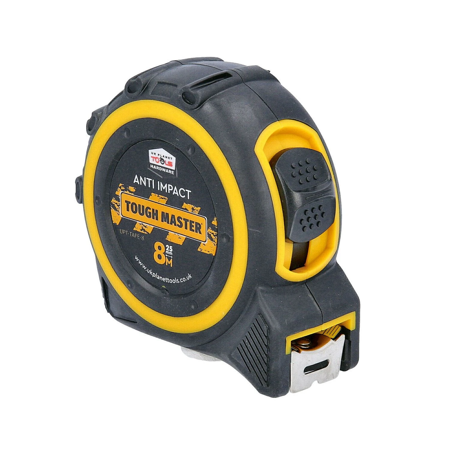 TOUGH MASTER 8m/26ft Metric/Imperial Tape Measure 25mm Wide Pack Of 6 3 TOUGH MASTER 8m/26ft Metric/Imperial Tape Measure 25mm Wide Pack Of 6 - Image 3