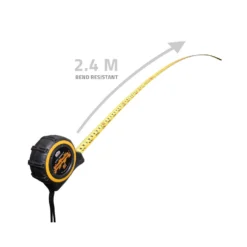 TOUGH MASTER 8m/26ft Metric/Imperial Tape Measure 25mm Wide Pack Of 6 23 TOUGH MASTER 8m/26ft Metric/Imperial Tape Measure 25mm Wide Pack Of 6 -Chisel Pack Sales Store tape 8m 9 2