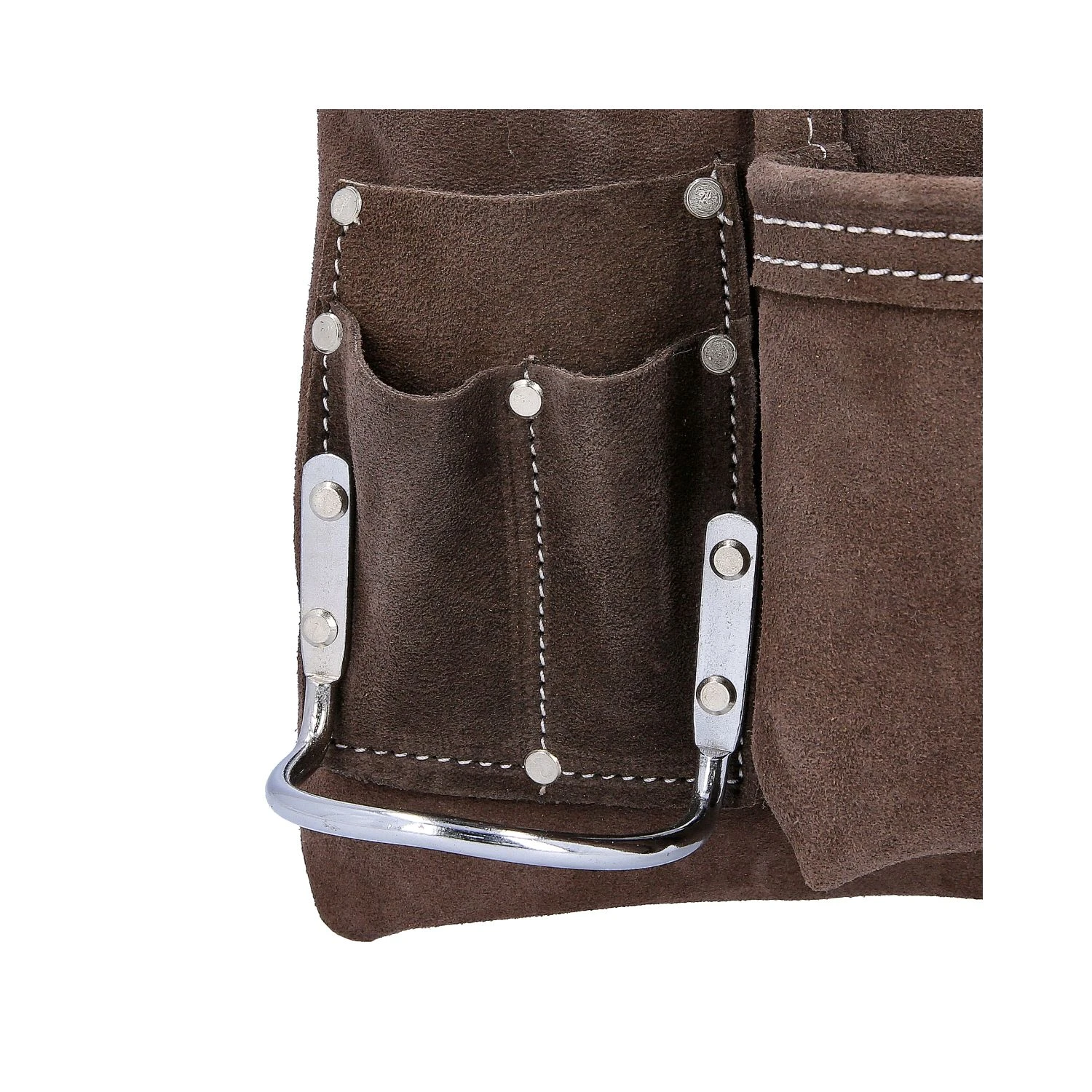 TOUGH MASTER® Suede Leather Tool Pouch 6 Pockets - 1.6-1.8 Millimeters (TM-318SP) 7 TOUGH MASTER® Suede Leather Tool Pouch 6 Pockets - 1.6-1.8 Millimeters (TM-318SP) - Image 7