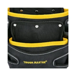 TOUGH MASTER TM-71750 2 Pocket Screw + Nail Fixing Pouch 12 TOUGH MASTER TM-71750 2 Pocket Screw + Nail Fixing Pouch -Chisel Pack Sales Store tm 71750 4