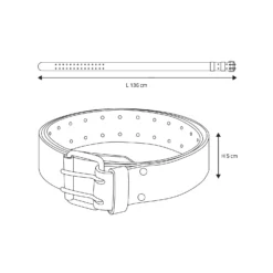 Tough Master TM-71803 Heavy Duty, Black Leather Tool Belt Pouch Holder With 2 Prong Buckle 1360 MM 15 Tough Master TM-71803 Heavy Duty, Black Leather Tool Belt Pouch Holder With 2 Prong Buckle 1360 MM -Chisel Pack Sales Store tm 71803 5