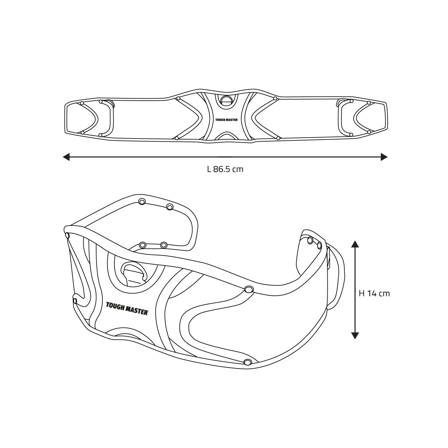 TOUGH MASTER TM-71819 Super-Heavy Belt Padding 2 TOUGH MASTER TM-71819 Super-Heavy Belt Padding - Image 2