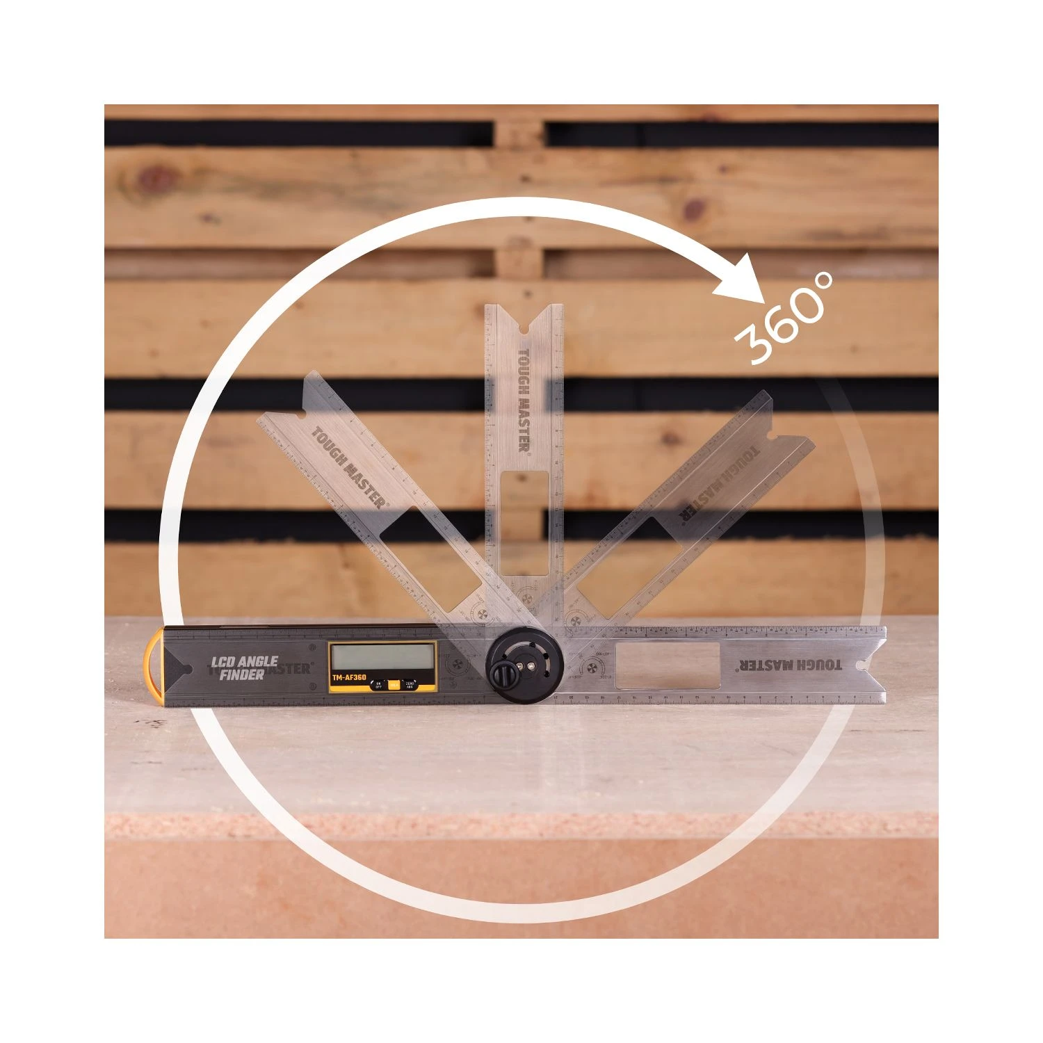 TOUGH MASTER® 3-in-1 Digital Angle Finder Spirit Level Angle Measurer & 3v Battery + Digital Level Box 4 TOUGH MASTER® 3-in-1 Digital Angle Finder Spirit Level Angle Measurer & 3v Battery + Digital Level Box - Image 4