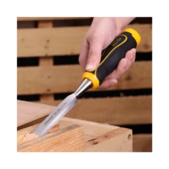 TOUGH MASTER® 4 Piece Wood Chisel Set Wood Carving Chisels With WellCut 2 Piece Flip-Series 60x150 Quick Grip Clamp -Chisel Pack Sales Store tm cs144 03