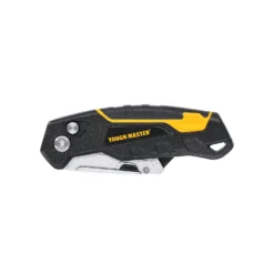 TOUGH MASTER® Folding Utility Knife With Blade Compartment & 3 Replacement Blades & 10 Piece Extra Utility Knife Blades 11 TOUGH MASTER® Folding Utility Knife With Blade Compartment & 3 Replacement Blades & 10 Piece Extra Utility Knife Blades -Chisel Pack Sales Store tm ufk174 02