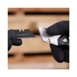 TOUGH MASTER® Folding Utility Knife With Blade Compartment & 3 Replacement Blades & 10 Piece Extra Utility Knife Blades 13 TOUGH MASTER® Folding Utility Knife With Blade Compartment & 3 Replacement Blades & 10 Piece Extra Utility Knife Blades -Chisel Pack Sales Store tm ufk174 08 1