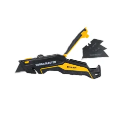 TOUGH MASTER® Retractable Utility Knife Retractable Trimming Utility Knife With 4 SK2 Blades & 10 Piece Extra Utility Knife Blades 13 TOUGH MASTER® Retractable Utility Knife Retractable Trimming Utility Knife With 4 SK2 Blades & 10 Piece Extra Utility Knife Blades -Chisel Pack Sales Store tm utk184 02 1
