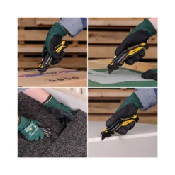 TOUGH MASTER® Retractable Utility Knife Retractable Trimming Utility Knife With 4 SK2 Blades & 10 Piece Extra Utility Knife Blades 15 TOUGH MASTER® Retractable Utility Knife Retractable Trimming Utility Knife With 4 SK2 Blades & 10 Piece Extra Utility Knife Blades -Chisel Pack Sales Store tm utk184 04