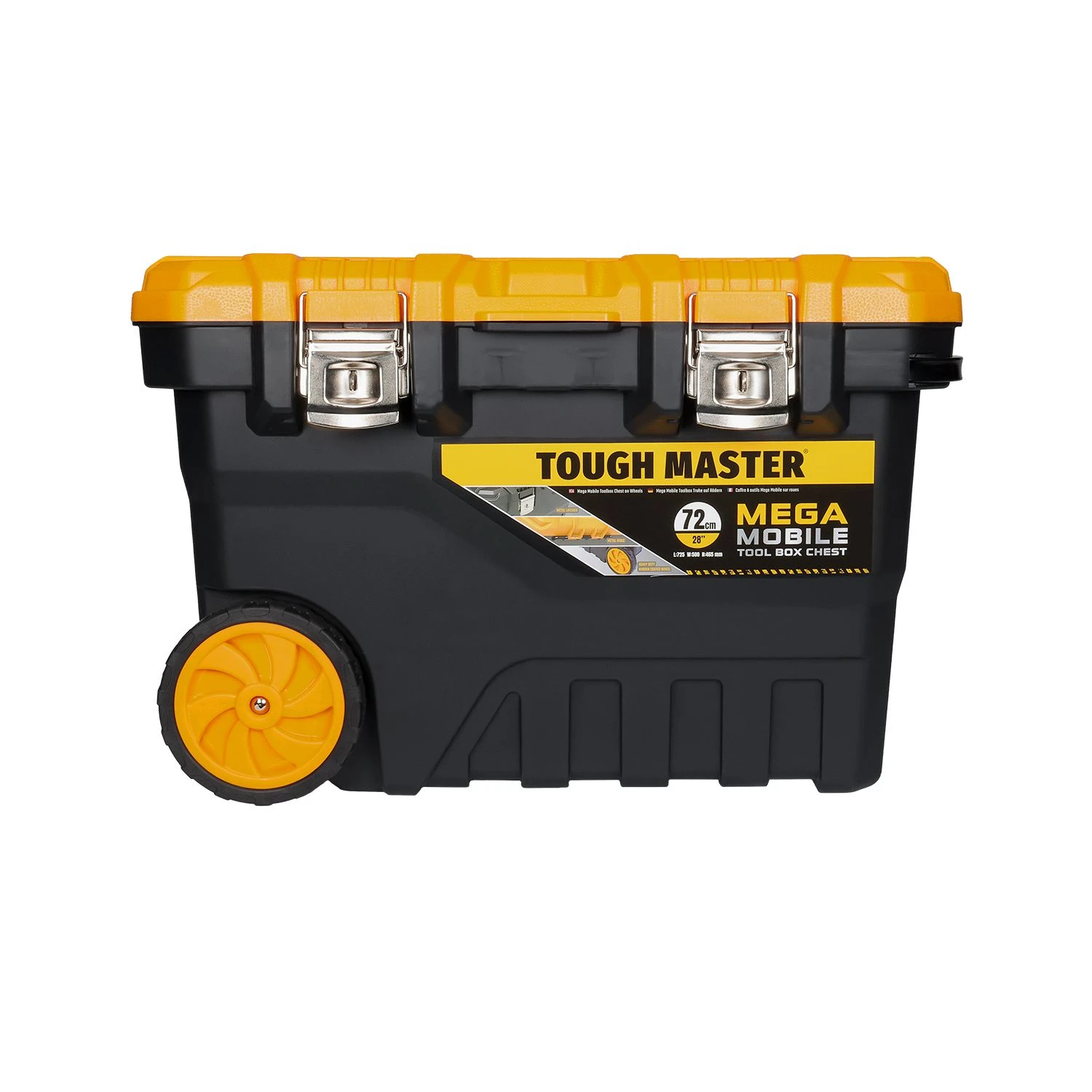 TOUGH MASTER® Tool Box / Tool Chest 28" On Wheels With Tool Tote Tray Lockable + UPT-5047 Tool Storage Stool Tool Box 2 TOUGH MASTER® Tool Box / Tool Chest 28" On Wheels With Tool Tote Tray Lockable + UPT-5047 Tool Storage Stool Tool Box - Image 2