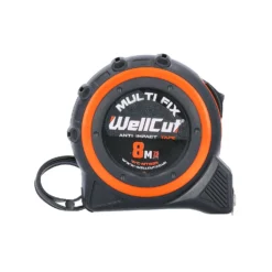 Wellcut 8M/26ft Pocket Tape Measure With Magnetic Hook, Anti-Impact 25mm Wide