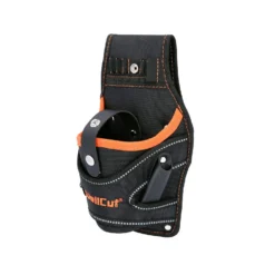 WellCut WC-P794 Universal Drill Holster Left/Right Handed With Leather Work Belt Double Pin - 1.4 Metres -Chisel Pack Sales Store wc p794 031