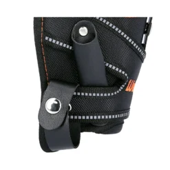 WellCut WC-P794 Universal Drill Holster Left/Right Handed With Leather Work Belt Double Pin - 1.4 Metres -Chisel Pack Sales Store wc p794 091