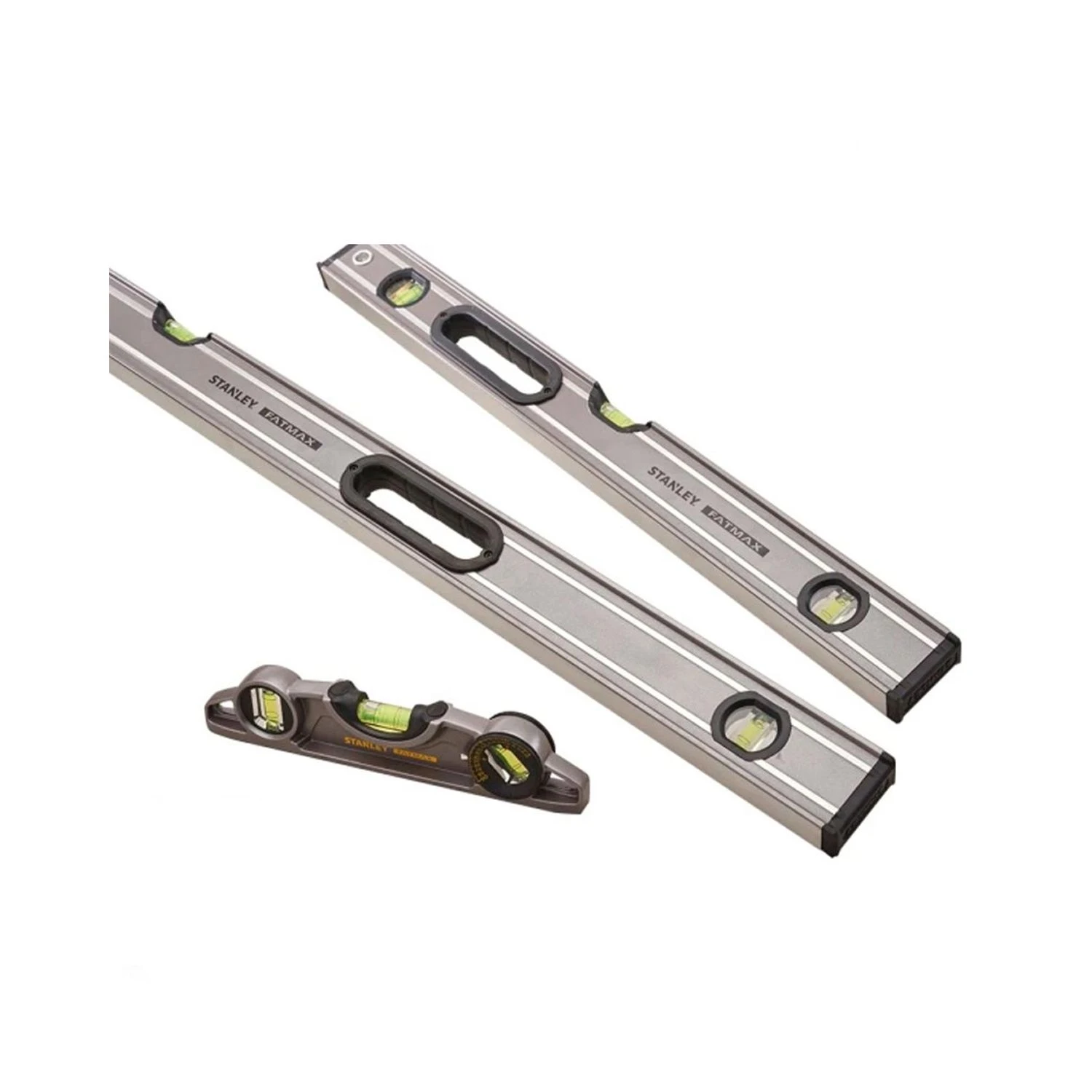Stanley XMS22LEVSET3 Fatmax Pro Level Triple Pack - 25cm / 60cm / 120cm 1 Stanley XMS22LEVSET3 Fatmax Pro Level Triple Pack - 25cm / 60cm / 120cm