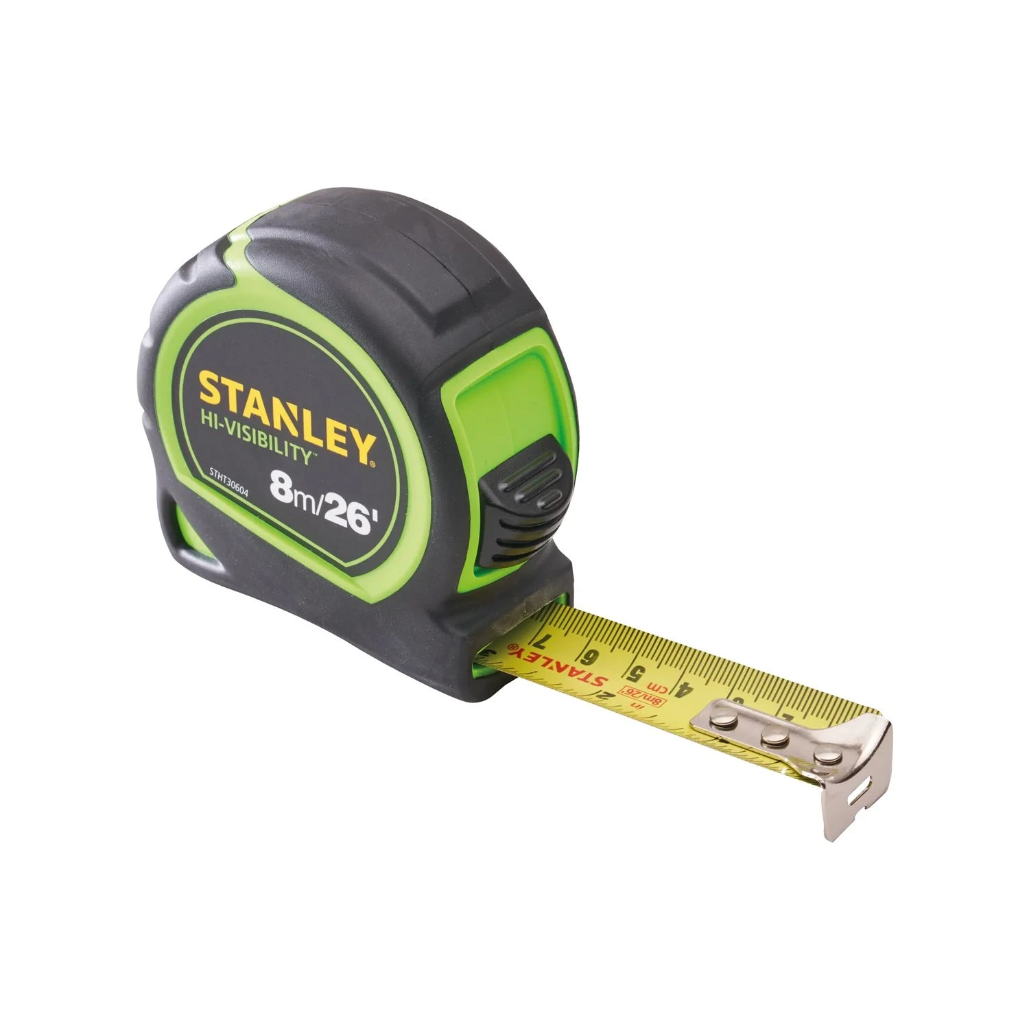 Stanley XMS23TAPE8 Hi-Vis Tylon Tape Measures 8m/26ft 1 Stanley XMS23TAPE8 Hi-Vis Tylon Tape Measures 8m/26ft